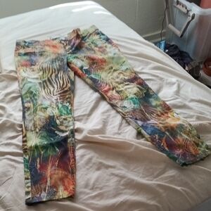 Joe Fresh Colorful Abstract Print Jeans